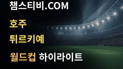 호주 VS 튀르키예 2:0 월드컵 하이라이트