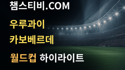 우루과이 VS 카보베르데 2:2 월드컵 하이라이트