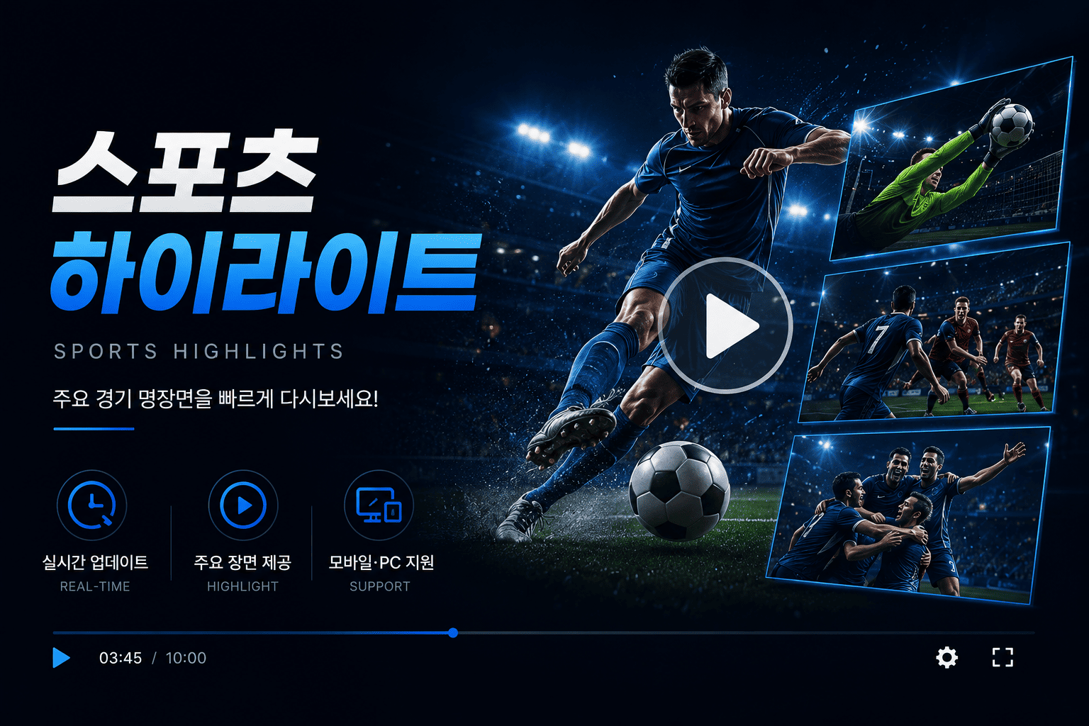 전세계 스포츠하이라이트 주요 경기 명장면 다시보기